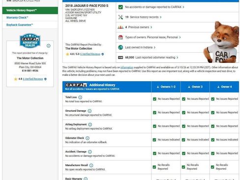 Used 2018 Jaguar E-PACE S image 12