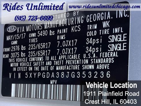 Used 2018 Kia Sorento LX image 22