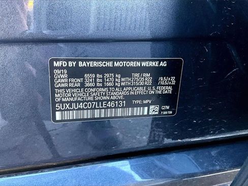 Used 2020 BMW X5 M50i w/ Premium Package image 32