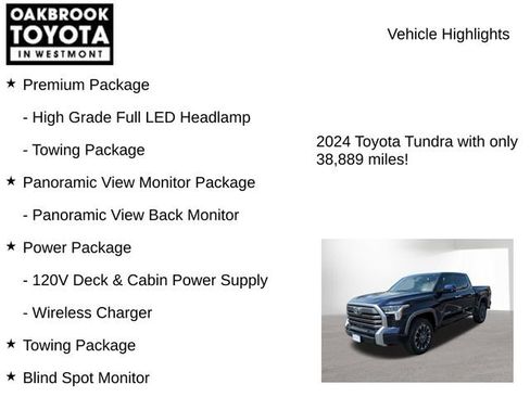 Used 2024 Toyota Tundra Limited AWD/4WD image 5