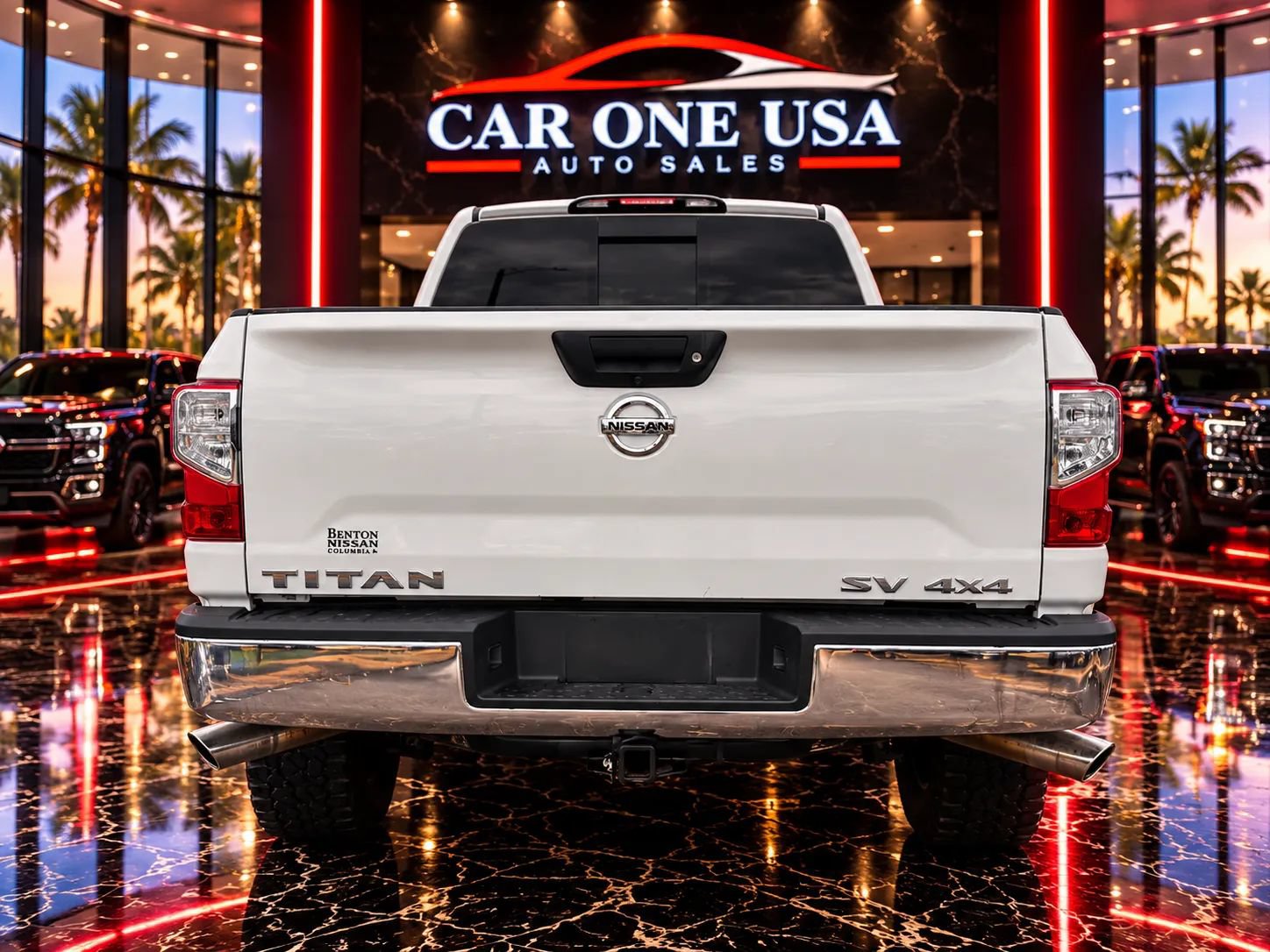 Used 2019 Nissan Titan SV AWD/4WD image 4