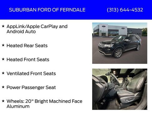 Used 2018 Ford Explorer Platinum AWD/4WD image 17