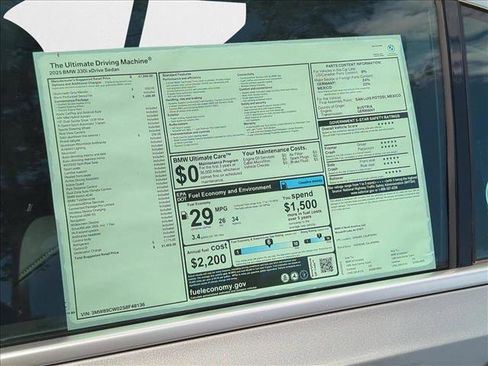 Used 2025 BMW 330i xDrive Sedan w/ Convenience Package image 17