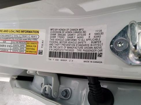 New 2026 Honda Civic Sport image 44