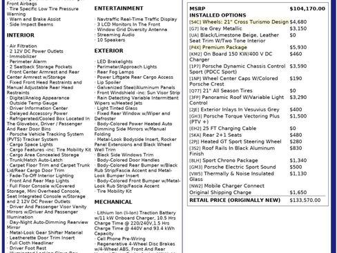 Used 2024 Porsche Taycan 4 Cross Turismo image 55