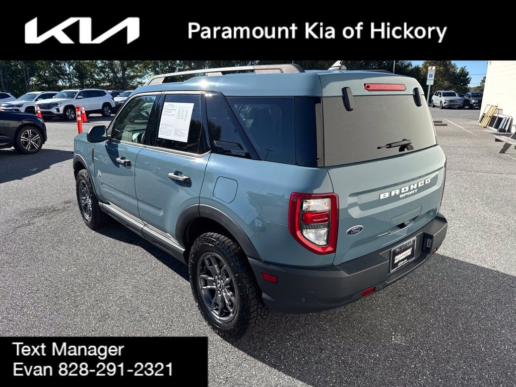Used 2023 Ford Bronco Sport Big Bend w/ Convenience Package AWD/4WD image 5