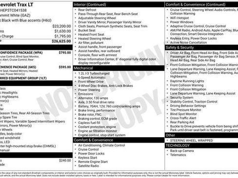 New 2026 Chevrolet Trax LT w/ Driver Confidence Package image 4