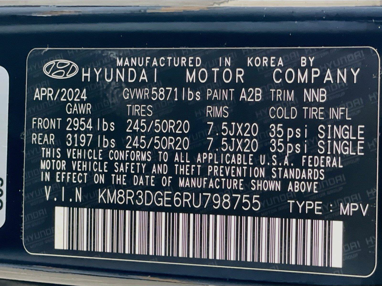 Certified 2024 Hyundai Palisade XRT AWD/4WD image 33