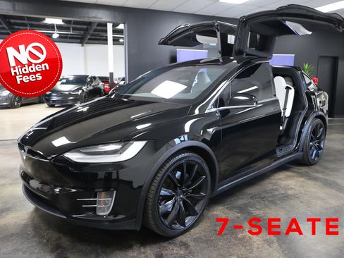 Used 2020 Tesla Model X Long Range AWD/4WD image 1