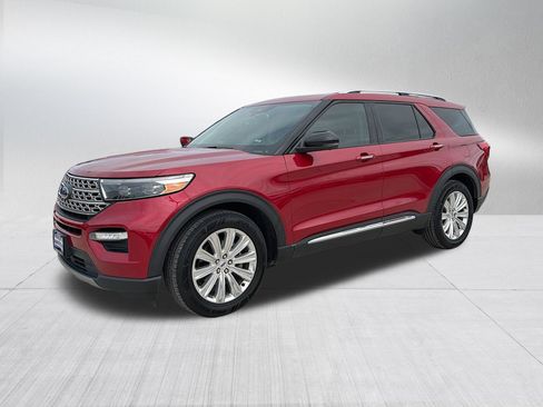 Used 2022 Ford Explorer Limited w/ Equipment Group 301A RWD image 1