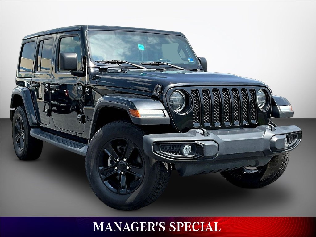 Used 2022 Jeep Wrangler Unlimited Sahara AWD/4WD image 1