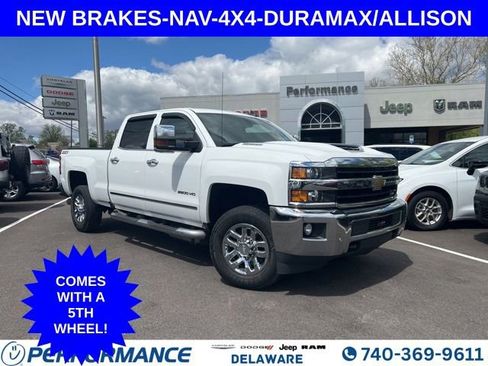 Used 2019 Chevrolet Silverado 2500 LTZ w/ Duramax Plus Package AWD/4WD image 1