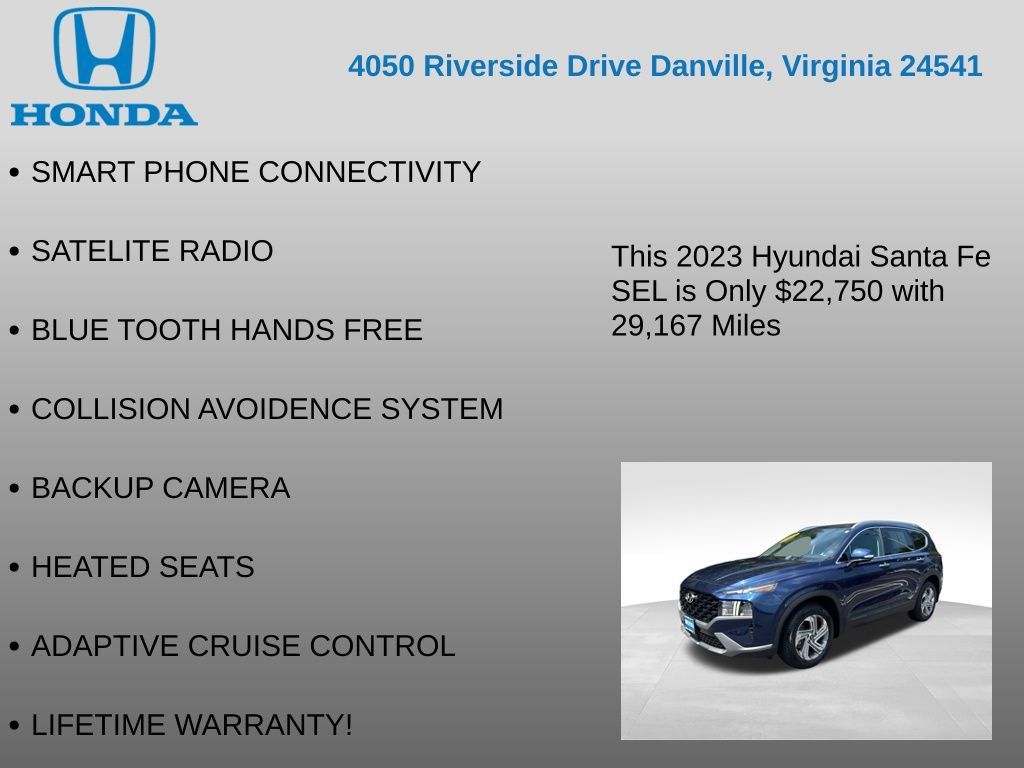Used 2023 Hyundai Santa Fe SEL w/ Cargo Package FWD image 12
