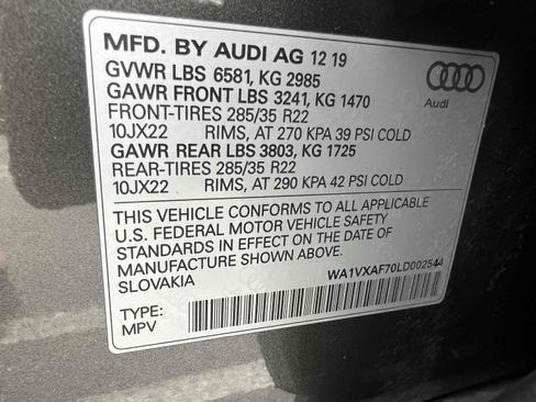 Used 2020 Audi Q7 3.0T Prestige w/ Prestige Package AWD/4WD image 15