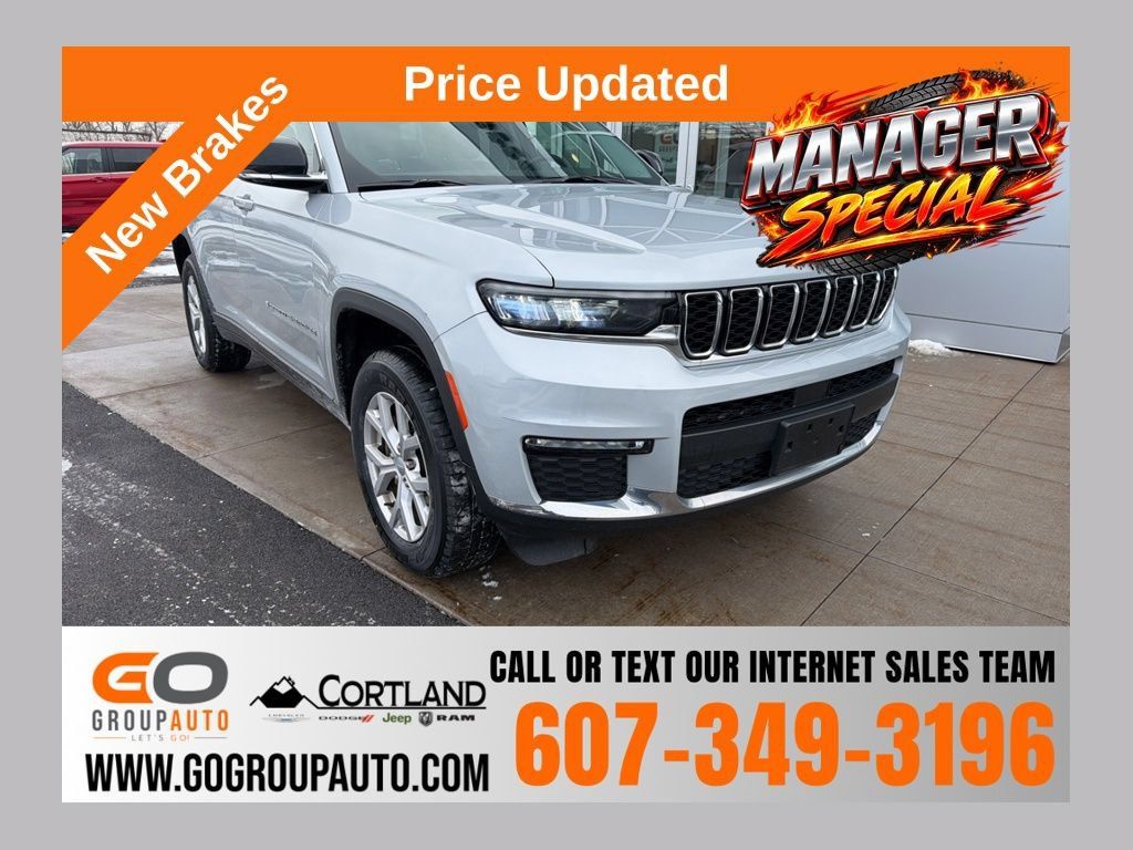 Used 2021 Jeep Grand Cherokee L Limited AWD/4WD image 1