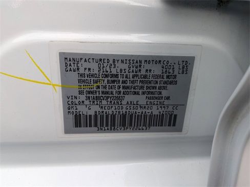 Certified 2023 Nissan Sentra SV image 31