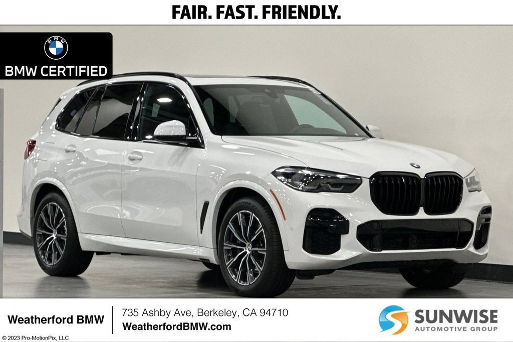 Certified 2023 BMW X5 xDrive40i w/ M Sport Package AWD/4WD image 1
