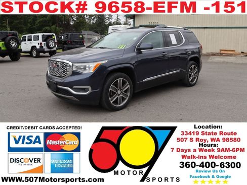 Used 2019 GMC Acadia Denali AWD/4WD image 3