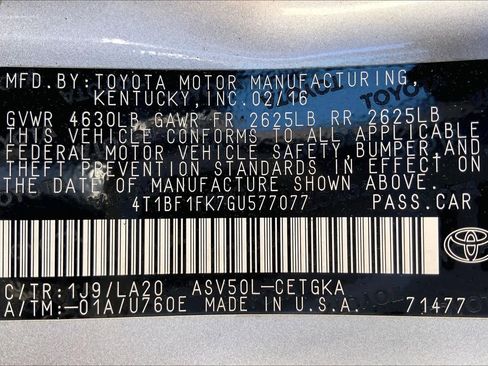 Used 2016 Toyota Camry XLE image 35