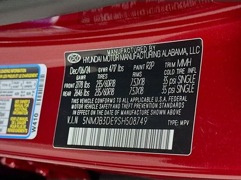 Certified 2025 Hyundai Tucson SEL image 31