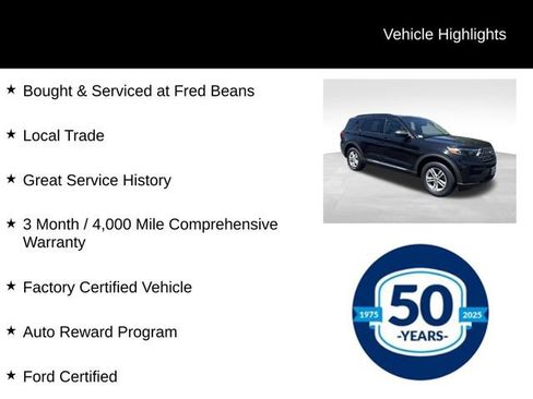 Certified 2022 Ford Explorer XLT w/ Class IV Trailer Tow Package AWD/4WD image 7