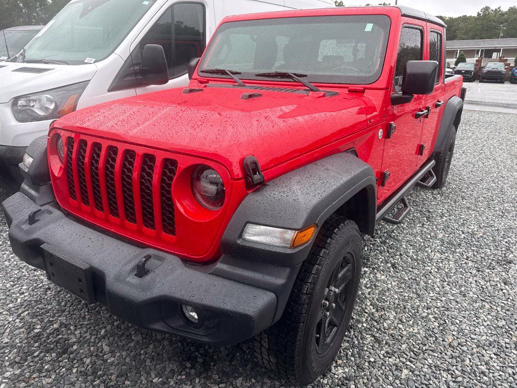 Used 2020 Jeep Gladiator Sport w/ Quick Order Package 24S AWD/4WD image 1