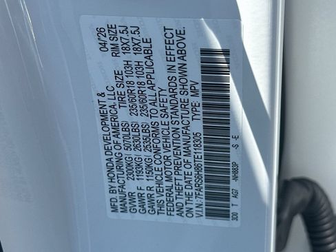 New 2026 Honda CR-V Sport-L image 33