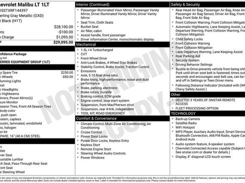 Used 2024 Chevrolet Malibu LT FWD image 23