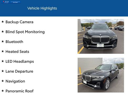 Used 2022 BMW X7 xDrive40i w/ Premium Package image 2