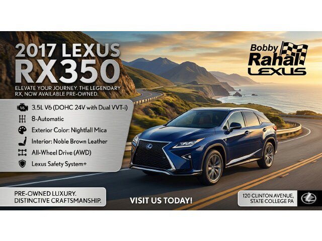 Used 2017 Lexus RX 350 AWD w/ Premium Package image 2