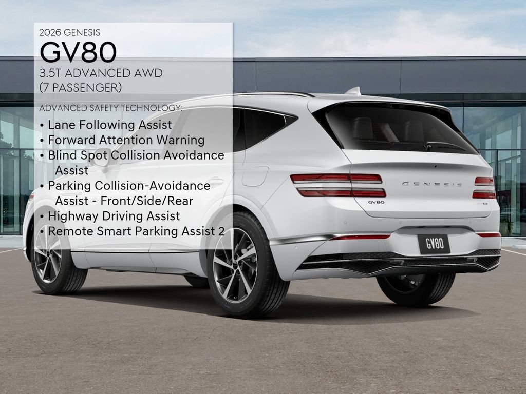 New 2026 Genesis GV80 3.5T Advanced AWD/4WD image 7