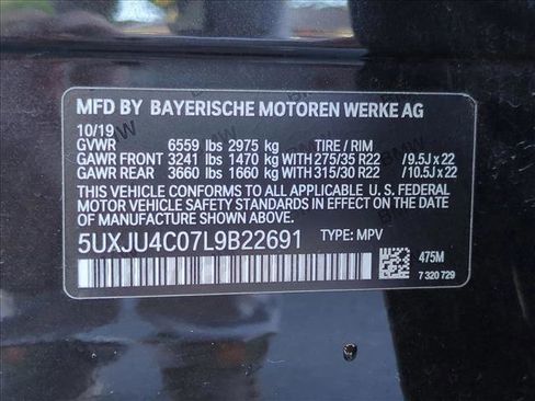 Used 2020 BMW X5 M50i w/ Executive Package image 25