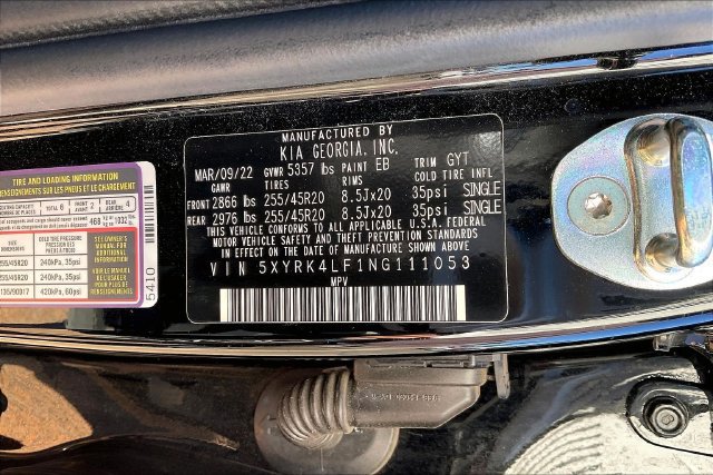 Used 2022 Kia Sorento SX FWD image 14