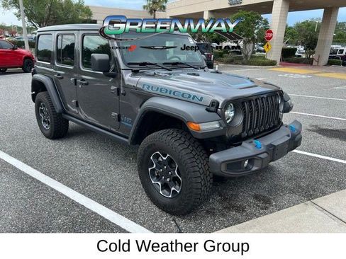 Used 2022 Jeep Wrangler Unlimited Rubicon 4xe w/ Cold Weather Group AWD/4WD image 4