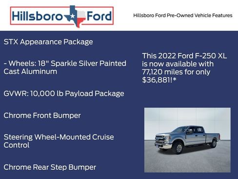 Used 2022 Ford F250 XL w/ STX Appearance Package AWD/4WD image 6