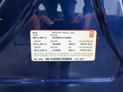 Used 2018 Tesla Model X 100D image 49