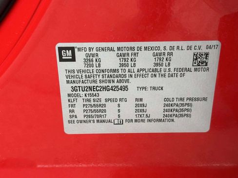 Used 2017 GMC Sierra 1500 SLT w/ SLT Premium Package image 23