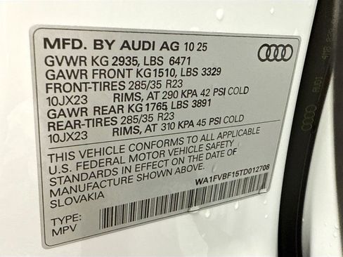 New 2026 Audi Q8 Prestige image 35