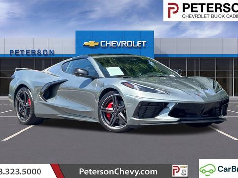 Certified 2024 Chevrolet Corvette Stingray Preferred Cpe w/ Z51 Performance Package RWD image 1