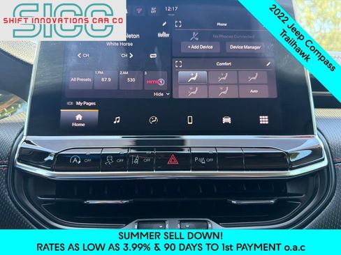 Used 2022 Jeep Compass Trailhawk AWD/4WD image 16