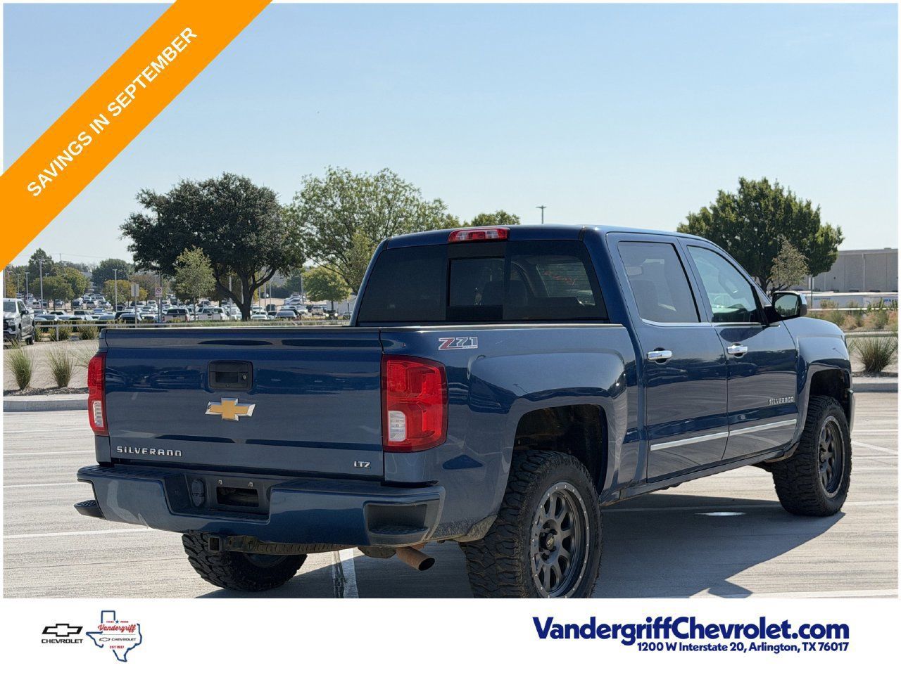 Used 2017 Chevrolet Silverado 1500 LTZ Z71 AWD/4WD image 4