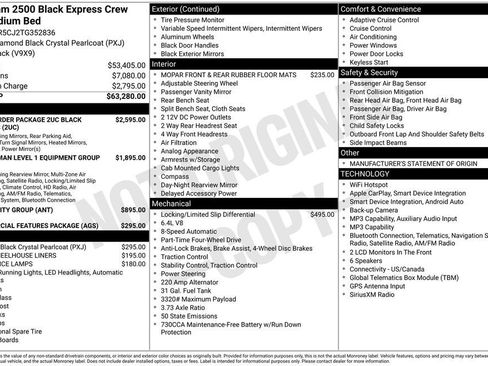 New 2026 RAM 2500 Tradesman AWD/4WD image 29