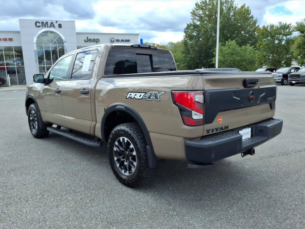 Used 2020 Nissan Titan PRO-4X w/ Pro-4x Utility Package AWD/4WD image 4
