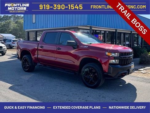 Used 2022 Chevrolet Silverado 1500 Custom Trail Boss w/ Safety Confidence Package AWD/4WD image 1