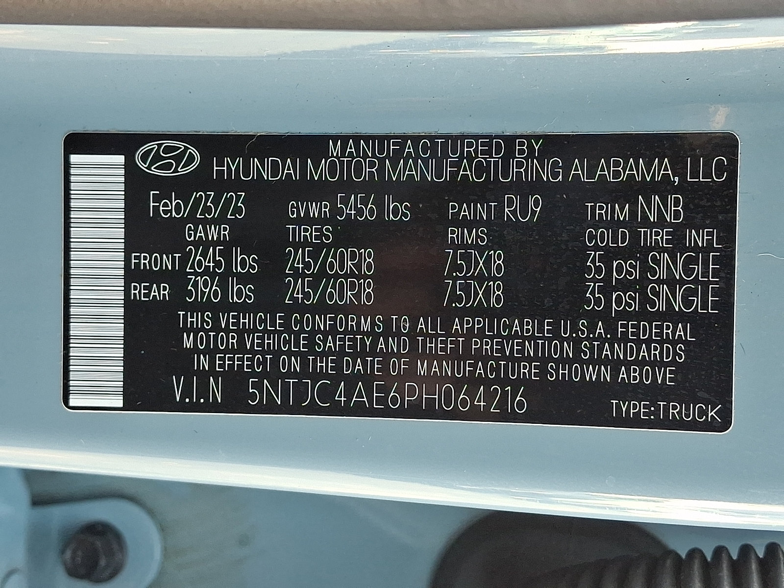 Used 2023 Hyundai Santa Cruz SEL w/ Activity Package FWD image 27