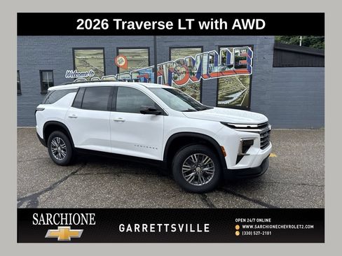 New 2026 Chevrolet Traverse LT w/ Driver Confidence Package AWD/4WD image 1
