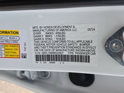 Used 2024 Honda Civic Sport Touring image 36