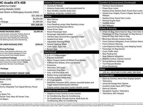 Used 2025 GMC Acadia AT4 w/ Super Cruise Package image 2