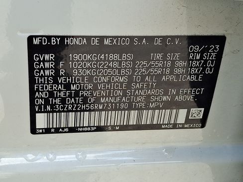 Used 2024 Honda HR-V Sport image 26