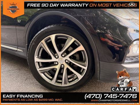 Used 2017 INFINITI QX50 AWD w/ Deluxe Touring Package image 8